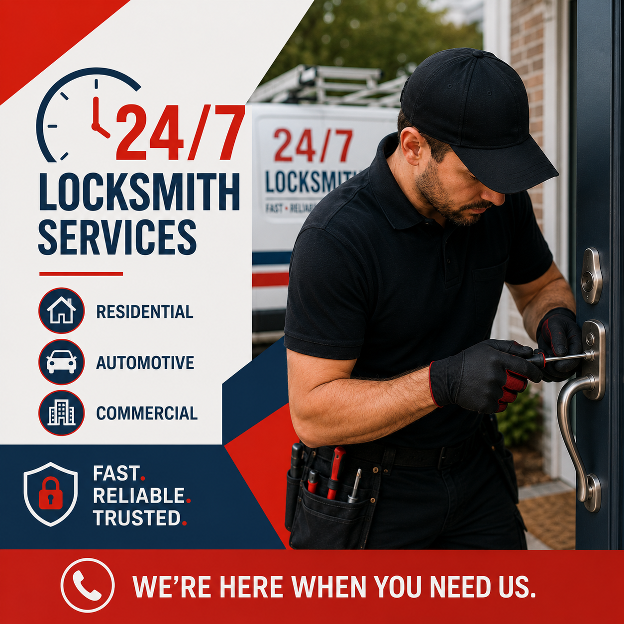 Locked Out in Birmingham? Call a 24hr Locksmith in Birmingham AL Now